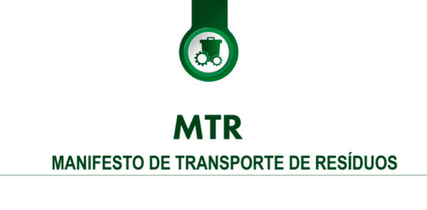 MTR — Manifesto de Transporte de Resíduos