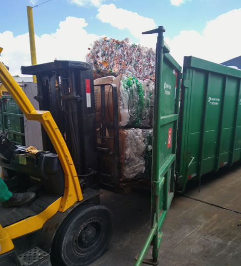 Gerenciamento de resíduos recicláveis