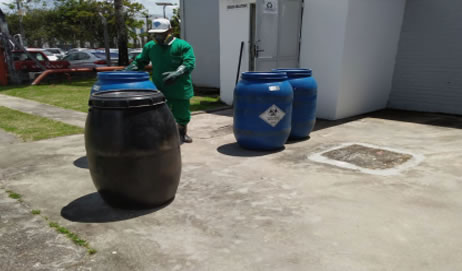 Acondicionamento de resíduos perigosos